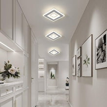 Carica l'immagine nel visualizzatore di Gallery, Plafoniera LED Soffitto 20CM Quadrato 28W 3150LM Luce Neutra 4500K
