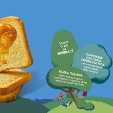 Carica l'immagine nel visualizzatore di Gallery, Misura Dolcesenza Fette Biscottate, Senza Zuccheri Aggiunti