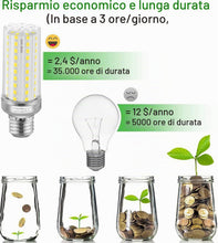Carica l'immagine nel visualizzatore di Gallery, Lampadine LED E27 16W Bianco Freddo 6000K LED Edison Lampade Mais,150W equivalenti a Incandescenza,1900LM Sostituire Lam