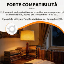 Carica l'immagine nel visualizzatore di Gallery, Paralume in Tessuto,Paralume Abat Jour Lampada da Tavolo Lampadario Lampada da Terra,Rimovibile Paralumi E27 E14,Shade p