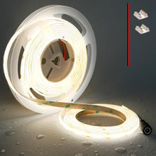 Carica l'immagine nel visualizzatore di Gallery, TOPAI Striscia LED COB 12V Impermeabile IP65 Bianco Naturale 5m 480LED/m