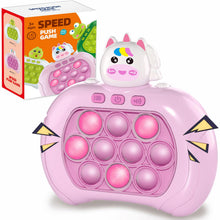 Carica l'immagine nel visualizzatore di Gallery, Pop Elettronico Gioco, Quick Push Bubble Game Fidget Toys Pro per Bambini e Adulti, Pop Squeeze Toys Pulsante Puzzle Gam