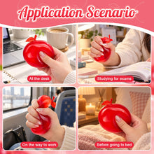 Carica l'immagine nel visualizzatore di Gallery, 2 Pezzi Rosso Apple Squishy, Giocattolo Antistress Mela, Squishy Antistress