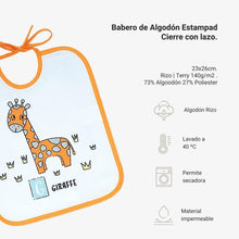 Carica l&#39;immagine nel visualizzatore di Gallery, Ti Tin - Confezione Da 7 Bavaglini Impermeabili 73% Cotone - 27% Poliestere Fodera Vinile | Confezione Da 7 Bavaglini con Chiusura a Nastro Per Bambini Da 6 a 18 Mesi, 23x27 cm