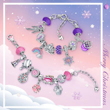 Carica l'immagine nel visualizzatore di Gallery, Hymarvo Calendario Avvento 2024 Bambina Gioielli, Calendario Avvento Bracciale Bambini Kinder Fai da Te, Calendario Dell Avvento Braccialetti Collane Regalo Natale Ragazza 5 6 7 8 9 10 11 12 13 Anni