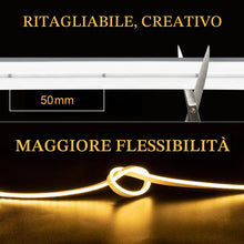 Carica l'immagine nel visualizzatore di Gallery, Liyade Striscia LED Neon 2m 24V 3000K IP65