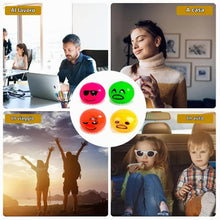Carica l'immagine nel visualizzatore di Gallery, Set di 4 Palline Antistress a Forma di Tuorlo d'Uovo