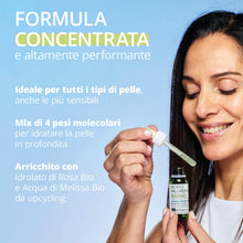 Carica l'immagine nel visualizzatore di Gallery, La Saponaria | Acido ialuronico multiplo peso molecolare, Siero viso antiage, Rimpolpante, Idratante e liftante, Siero a