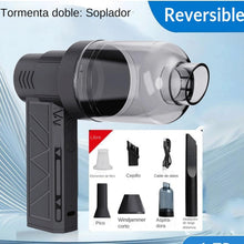 Carica l'immagine nel visualizzatore di Gallery, Squado - Ventola Turbo Portatile Ricaricabile, Motore Brushless 130.000 giri/min, Soffio fino a 52 m/s, 200 W, Batteria 