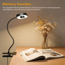 Carica l'immagine nel visualizzatore di Gallery, Suright Lampada LED da Lettura con Clip, Dimmabile, 3 Modalità Colore