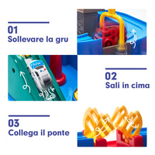 Carica l'immagine nel visualizzatore di Gallery, hahaland Giochi Bambini 3 anni Pista Macchinine - Set di Piste da Corsa Gioco di Avventura in Auto Macchinine per Bambini Regalo Bambino 2 3 4 5 Anni Compleanno Natale