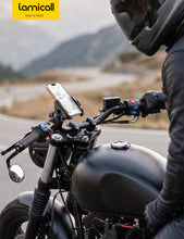 Carica l'immagine nel visualizzatore di Gallery, Lamicall Supporto Telefono Moto, Porta Telefono Bici [Non Copre Fotocamera]