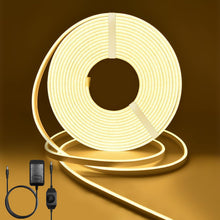 Carica l'immagine nel visualizzatore di Gallery, Striscia LED neon dimmerabile, luce calda impermeabile，5M