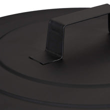 Carica l'immagine nel visualizzatore di Gallery, Relaxdays Secchio per Cenere con Coperchio, per Raffreddare &amp; Trasportare Carbone Bollente, Camino &amp; Stufa, 12 l, Nero
