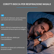 Carica l'immagine nel visualizzatore di Gallery, Mouth Tape 100 Pezzi, Cerotti Bocca per Dormire, Morbidi e Traspiranti, con Lavanda e Camomilla, Uso Notturno