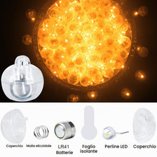 Carica l'immagine nel visualizzatore di Gallery, Auting Palloncini LED 30 Pezzi Mini Luci Bianco Caldo