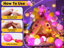 Carica l'immagine nel visualizzatore di Gallery, Palloncini a LED, 100 Pezzi, Mini Luci LED Rotonde