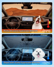 Carica l'immagine nel visualizzatore di Gallery, BIXUAN Parabrezza Parasole Compatibile con Toyota C-HR CHR 2024 2025 2026 Ombrello Parabrezza Auto Parasole Frontale Par