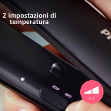 Carica l'immagine nel visualizzatore di Gallery, Philips Cura dei Capelli BHS375/00 Piastra per Capelli EssentialCare in Ceramica con Cheratina, Temperatura da 180° a 22
