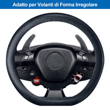 Carica l'immagine nel visualizzatore di Gallery, Spurtar Coprivolante Auto Silicone Nero Universale Copri Volante Auto
