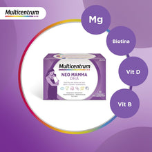 Carica l'immagine nel visualizzatore di Gallery, Multicentrum Neo Mamma DHA, 30 Compresse + 30 Capsule molli