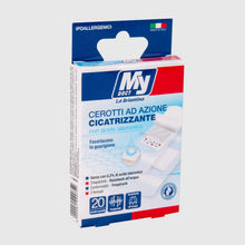 Carica l'immagine nel visualizzatore di Gallery, My Doct Cerotti Cicatrizzanti con Acido Ialuronico - Escoriazioni, Piccoli Tagli e Scottature, Formati Assortiti 20 pz, 