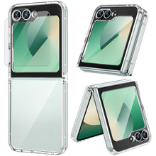 Carica l'immagine nel visualizzatore di Gallery, Doeshine Cover per Samsung Galaxy Z Flip 6 con Mag-Safe, Cover Sottile con Protezione dello Schermo, Rigida PC e Bordi i