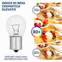 Carica l'immagine nel visualizzatore di Gallery, Lampadine per Esterno Ba15s 18W 32V, Dimmerabile, Bianca Calda 2700K, 100LM, S25, Lampadina Garage per Garage Cruscotto,