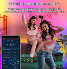 Carica l'immagine nel visualizzatore di Gallery, 44 Tasten Bluetooth LED Strip Controller APP Steuerung