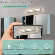 Carica l'immagine nel visualizzatore di Gallery, Toolight Lampada da Specchio 9W 4500K Argento 42cm Bagno Camera