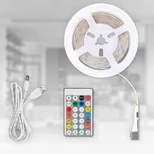 Carica l'immagine nel visualizzatore di Gallery, B.K.Licht Striscia LED RGBIC 5 m, Sensore musicale, Cambia colore segmentato, Nastro LED con telecomando