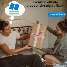 Carica l'immagine nel visualizzatore di Gallery, Giochi sensoriali 2 pezzi Set Tavole Attività Sensoriali Portatili con 40 Laccetti Colorati e 2 Borse, Giocattoli Calman