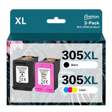 Carica l'immagine nel visualizzatore di Gallery, 305XL Rigenerata Cartucce Sostituzione per HP 305 XL Cartucce Nero e colori per HP DeskJet 2710 2720 DeskJet Plus 4100 4110 4120 4130 Envy 6010 6020 6030 Envy Pro 6420 6430