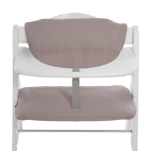 Carica l'immagine nel visualizzatore di Gallery, Hauck Cuscino Seggiolone Highchair Pad Deluxe - Cuscino da Seduta per Seggioloni in Legno Hauck Alpha+ e Beta+ - Facile da Fissare e da Lavare - Imbottitura Soffice - Beige