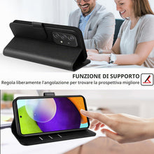 Carica l'immagine nel visualizzatore di Gallery, Cover per Samsung Galaxy A52 5G / A52s 5G / A52 4G Custodia, Nero