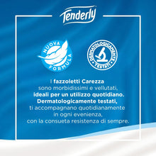 Carica l'immagine nel visualizzatore di Gallery, Fazzoletti Tenderly Carezza, 30 Pacchetti da 9 Fazzoletti a 3 Veli, Morbidi e Delicati, Ideali per l'uso Quotidiano, Der