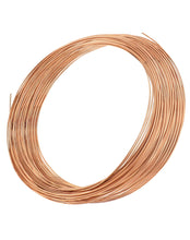 Carica l'immagine nel visualizzatore di Gallery, QWORK® Filo di rame Pure T2, Ø2mm, lunghezza 10m, per hobbistica, elettrotecnica e artigianato
