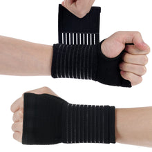 Carica l'immagine nel visualizzatore di Gallery, ACWOO Fascia da Polso 2 Pezzi, Supporto Polso Elastica Ambidestra, Tutore Tunnel Carpale, Palm Support per Dolori Artico