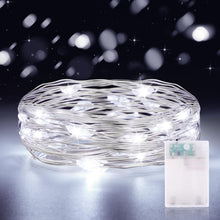 Carica l'immagine nel visualizzatore di Gallery, Luci LED Batteria con Timer, 2M 20LED Lucine Led Decorative a Batteria Fairy Light Ghirlanda Luminosa Lucine Waterproof 