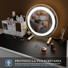 Carica l'immagine nel visualizzatore di Gallery, K KNODEL Tappetino Scrivania, Sottomano Scrivania (40x80cm, Nero)