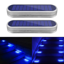 Carica l'immagine nel visualizzatore di Gallery, YiLaie Luci Solari Esterno, Luci da Esterno Giardino 360 ° Luce Solare LED Esterno IP68 Impermeabile, con Automatica On/