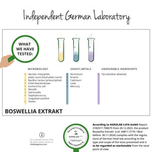 Carica l'immagine nel visualizzatore di Gallery, BOSWELLIA Vegavero® | 9.450 mg (15:1) | con 85% di Acidi Boswellici | Per Articolazioni e Digestione | Senza Additivi | 