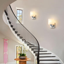 Carica l'immagine nel visualizzatore di Gallery, HARPER LIVING applique da parete interno, E14 Lampada da parete con interruttore, Illuminazioni per pareti con paralume 