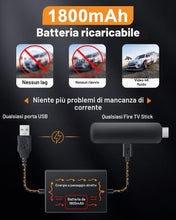 Carica l'immagine nel visualizzatore di Gallery, Cavo di Alimentazione USB per Fire TV Stick - Adattatore 5V/2.1A da TV, Elimina la Necessità di un Adattatore AC e Tagli