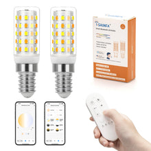 Carica l'immagine nel visualizzatore di Gallery, I-SHUNFA Lampadine LED E14 Dimmerabili con Telecomando e Controllo App