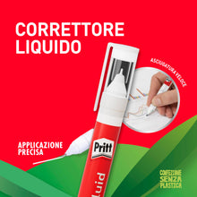 Carica l&#39;immagine nel visualizzatore di Gallery, Pritt Pocket Pen, Bianchetto a Penna ad Asciugatura Rapida, Bianchetto Liquido con Punta Fine in Metallo, Cancellino ad Alto Potere Coprente per Scuola e Ufficio, 2 Confezioni da 8 ml