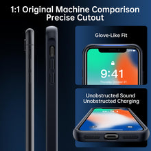 Carica l'immagine nel visualizzatore di Gallery, FLLAO Opaca Cover for iPhone XS/X con 2 Tempered Glass