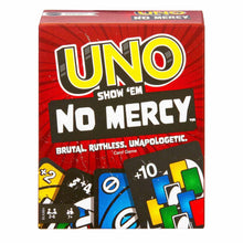 Carica l&#39;immagine nel visualizzatore di Gallery, Mattel Games UNO No Mercy - La versione di UNO più brutale di sempre, con 56 nuove carte, regole speciali, come Salta Tutti, Pesca 6 e Pesca 10, giocattolo per bambini, 7+ anni, HWV18, Multicolour