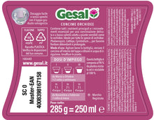 Carica l'immagine nel visualizzatore di Gallery, GESAL Concime Orchidee, Per Fioriture Abbondanti e Prolungate, 250 ml