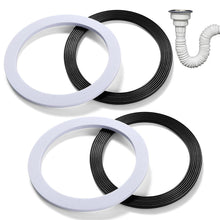 Carica l'immagine nel visualizzatore di Gallery, 4 Pezzi 110mm Lavello O Ring Rondella, Rondelle Di Tenuta O Ring Per Lavello, Accessori Lavelli Guarnizione per Lavello 